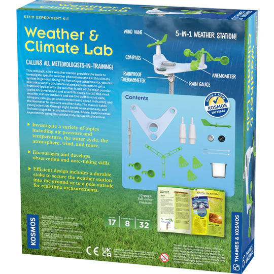 TK: Weather & Climate Lab - Ages 6+