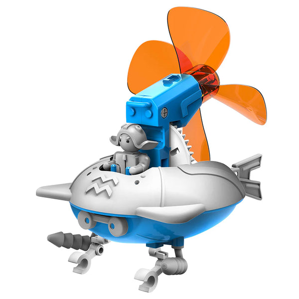 WindBots: 6-in-1 Wind-Powered Machine Kit - Ages 8+