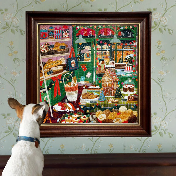 eeBoo 1000 Piece Puzzle - Holiday Bakery