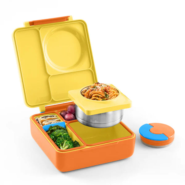 OmieBox: the Hot and Cold Bento Box - Yellow Sunshine