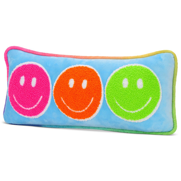 IS: You Make Me Smile Chenille Plush Pillow - Ages 4+