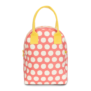 Dot Pink - Zipper Lunch Bag