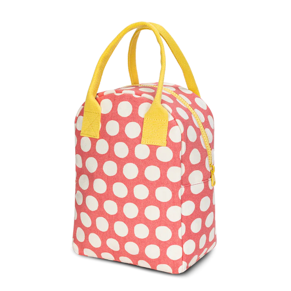 Dot Pink - Zipper Lunch Bag