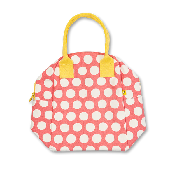 Dot Pink - Zipper Lunch Bag