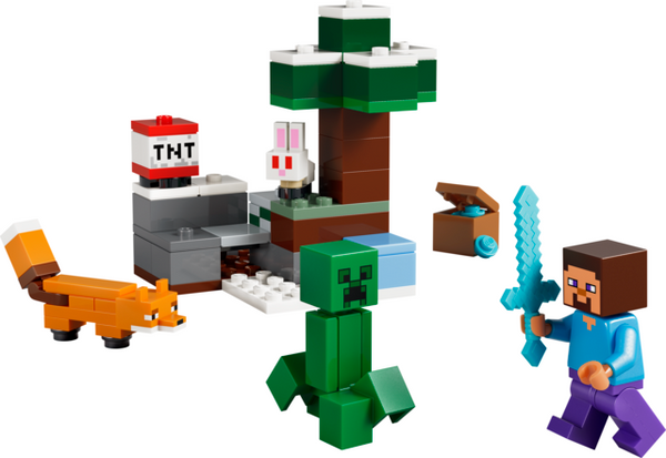 Lego: Minecraft Steve's Taiga Adventure - Ages 6+