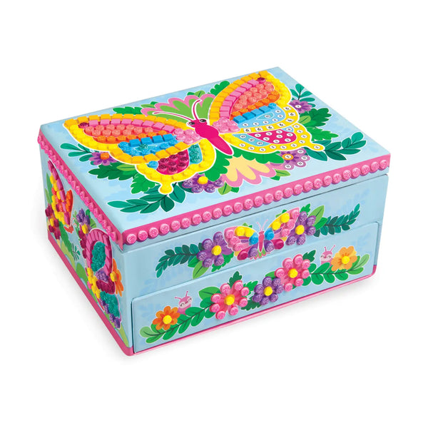 Sticky Mosaics: Butterfly Jewelry Box - Age 5+