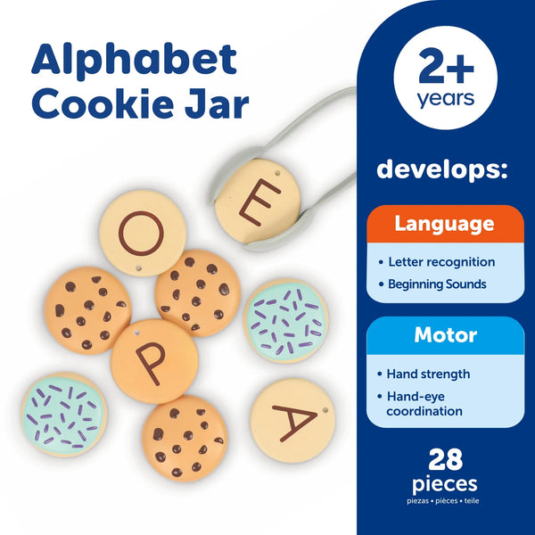 LR Alphabet Cookie Jar