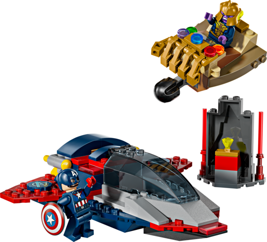 Lego: Captain America vs. Thanos V39 Ages 4+