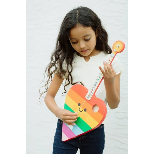 Rainbow Heart Guitar - Ages 3+