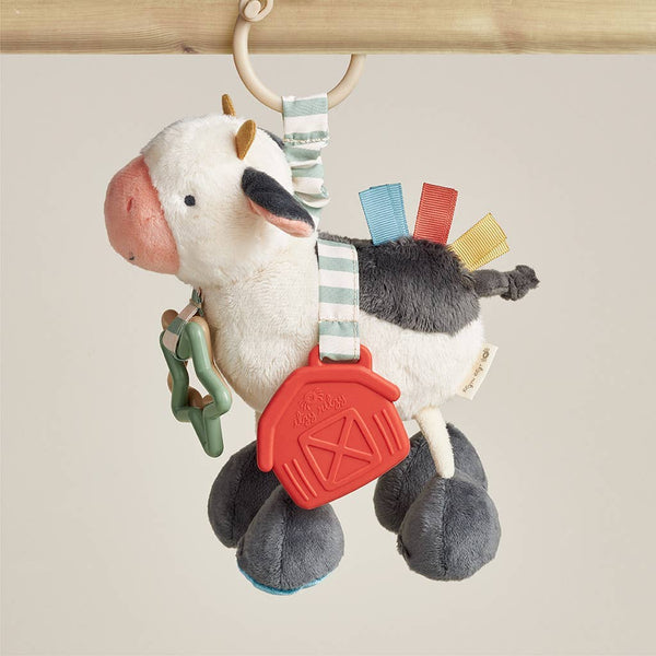 Itzy Rityz - Link & Love™ Teething Activity Toy Cow