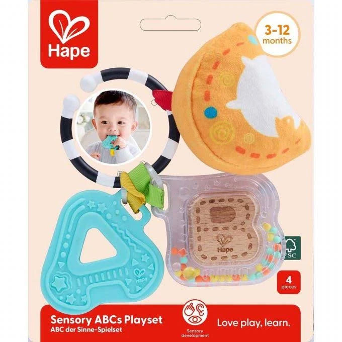 Hape: Sensory ABCs Playset - Ages 3mths+
