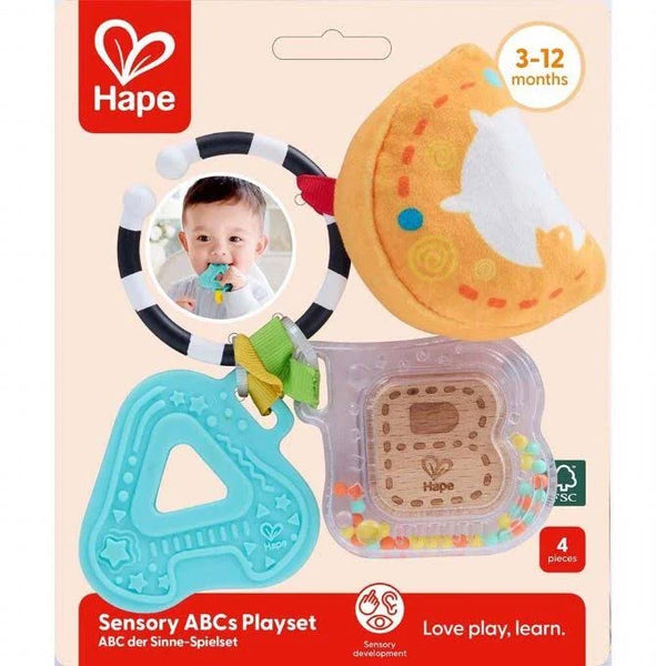 Hape: Sensory ABCs Playset - Ages 3mths+
