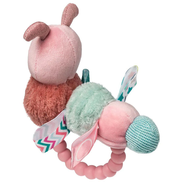 Taggies: Teether Rattle - Camilla Caterpillar - 6" ages 0+