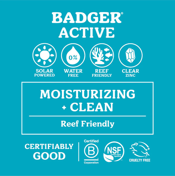 Clear Zinc Face Stick Sunscreen SPF 35: Unscented