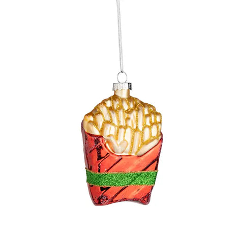 Ornaments: Blown Glass French Fry - Ages 8+