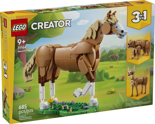 Lego: Creator - Beautiful Horse V39 - Ages 9+