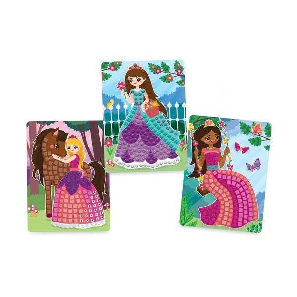 Sticky Mosaics: Travel Pack Princesses - Ages 5+