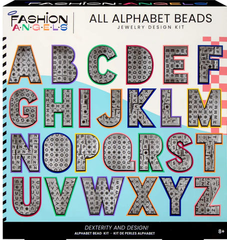F. Angels: All Alphabet Beads Design Kit - Ages 8+