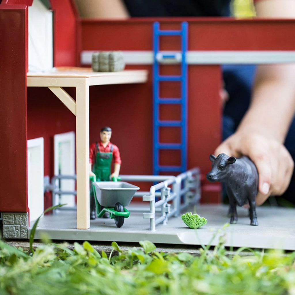 Schleich Large Farm with Black Angus Ages 3 Playful Minds