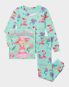 Books to Bed: Aqualicious Book and Pajama Set - Multiple Sizes Available