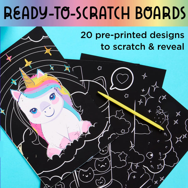 Creativity for Kids: Deluxe Scratch Art - Ages 6+