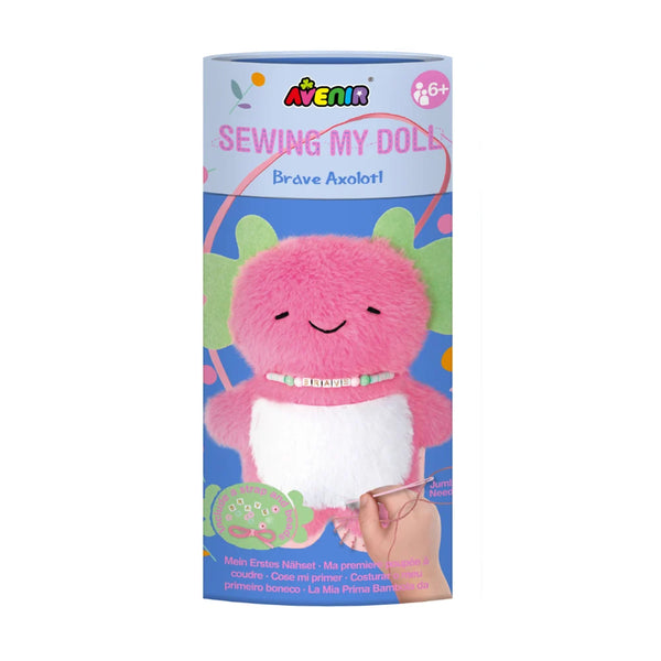 Sewing My Doll - Brave Axolotl