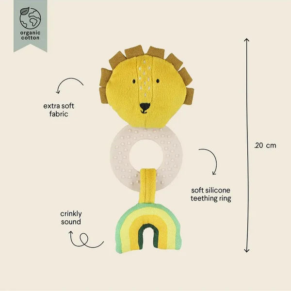 Trixie: Teething Toy - Mr Lion - Age 3mths+