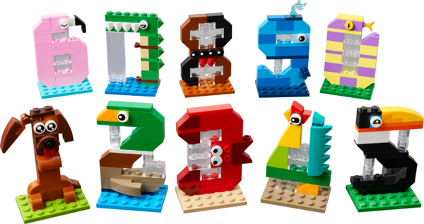 Lego Birthday Numbers