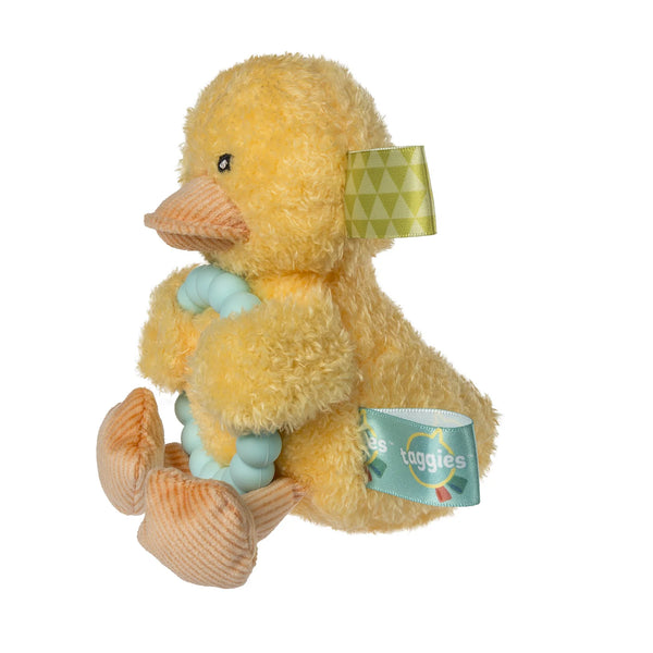 Taggies: Teether Rattle - Dunkin Duck 5" - Ages 0mths+