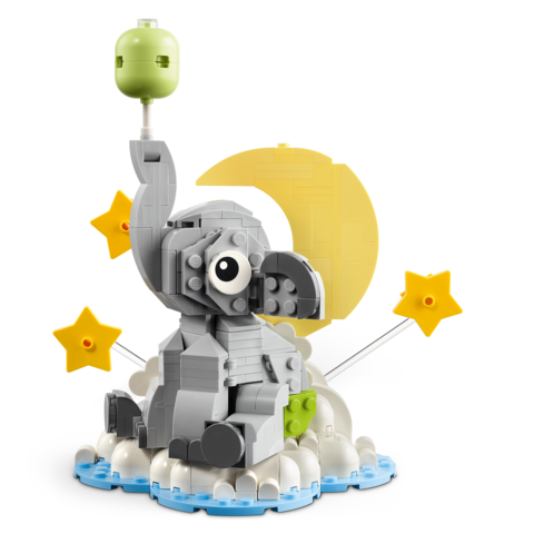 Lego Baby Elephant in the Sky