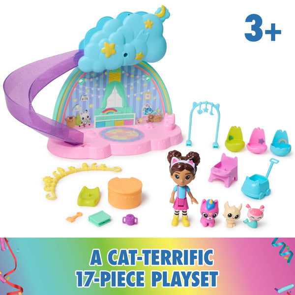 Gabby's Dollhouse: Kitty Care Ear Purrfect Playroom - Ages 3+