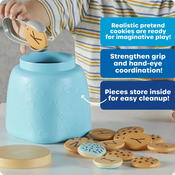 LR Alphabet Cookie Jar