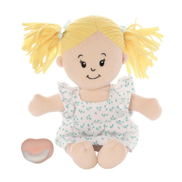 Baby Stella Peach Doll with Blonde Pigtails Plush Toy