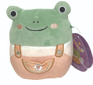Squishmallow 5": Baratelli the Frog in Easter Outfit - Ages 3+