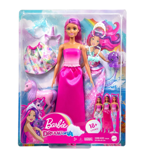 Barbie dreamtopia dress up doll online