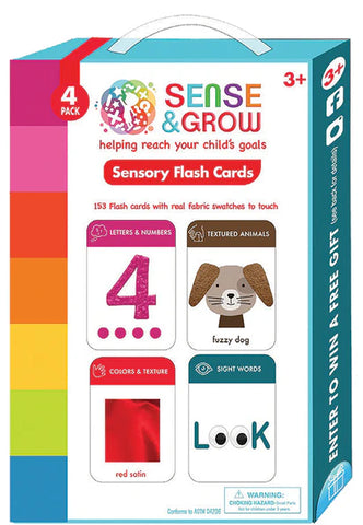 Sensory Flash Cards - Ages 3+