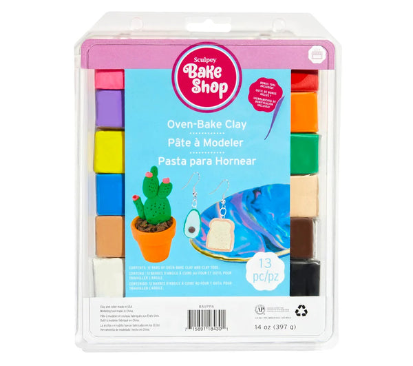 Sculpey Bake Shop: Variety Pack 12pc - Ages 8+