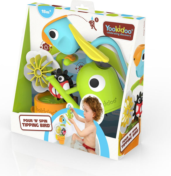 Pour 'n' Spin Tipping Bird - Yookidoo