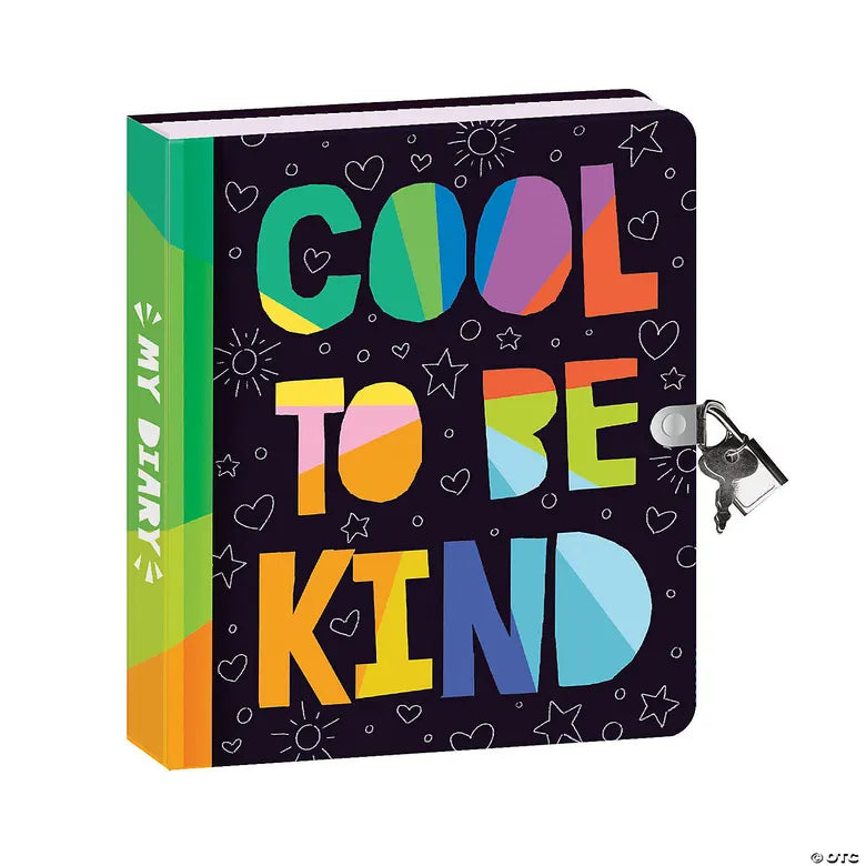 Lock & Key Diary: Be Kind - Ages 6+