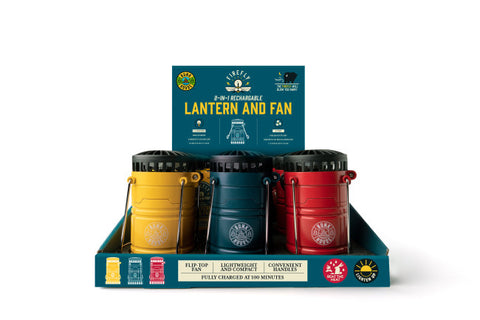 Bunk House: Rechargeable Lantern and Fan - Ages 6+