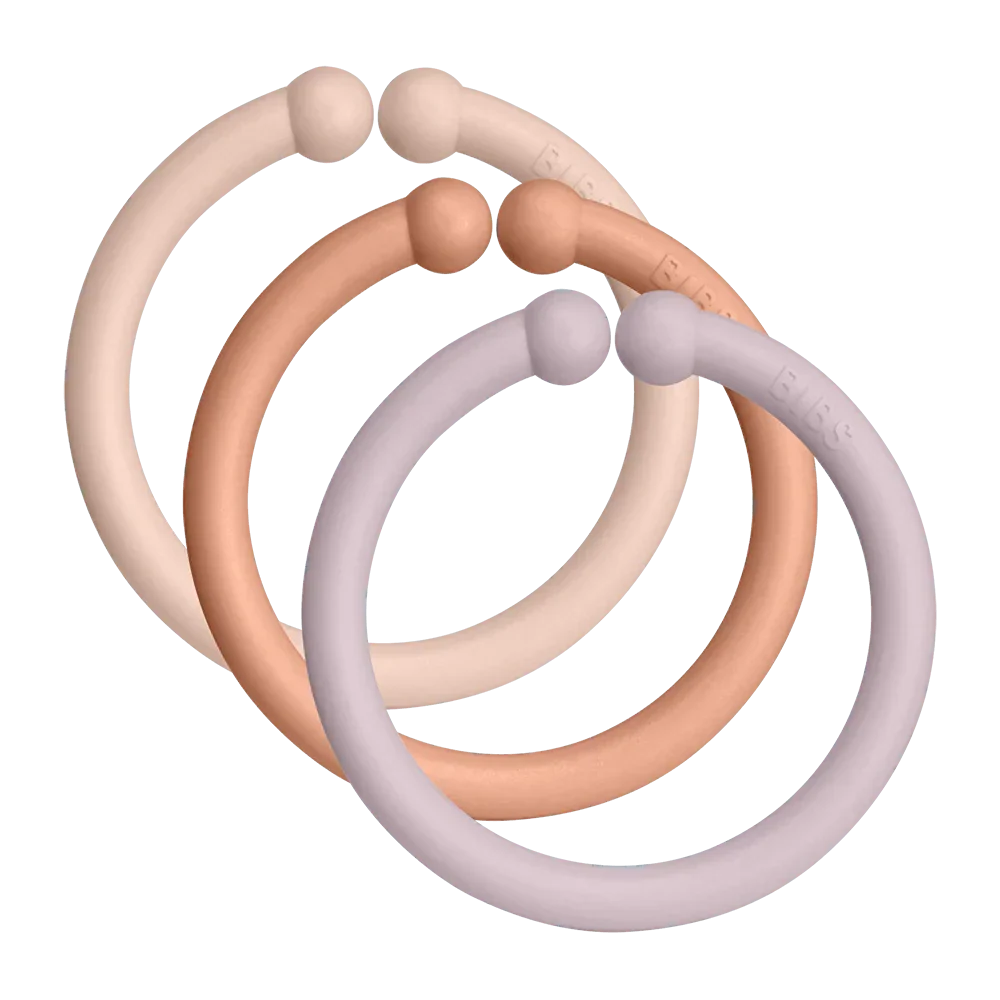 Bibs Loops - Blush - Peach 12 pk - Age 3mths+