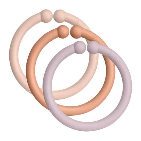 Bibs Loops - Blush - Peach 12 pk - Age 3mths+