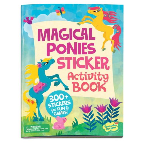 AB: Magical Ponies Sticker Activity Book - Ages 3+