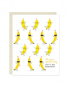 Let's Go Bananas! - Card