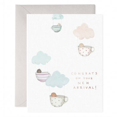 GC: Tea Cup Babies - New Baby Card