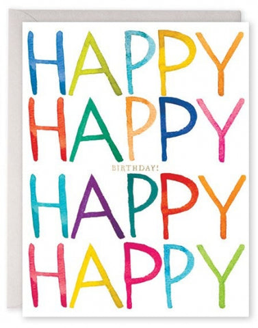 GC: Really Happy Birthday - Birthday Card