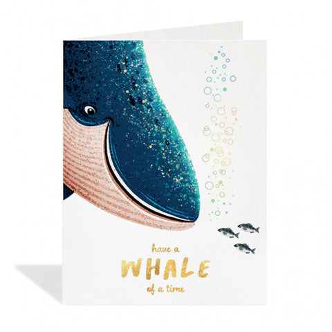Birthday Whale - Birthday Card