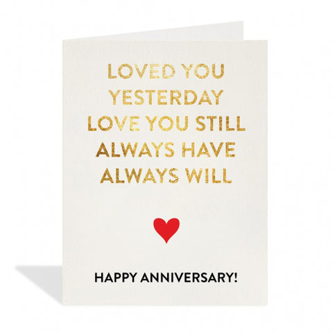Always Will - Anniversary Card
