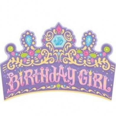 GC: Glitter Crown - Birthday Card