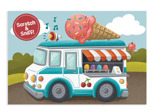 GC: Ice Cream Truck - Gift Enclosure Card